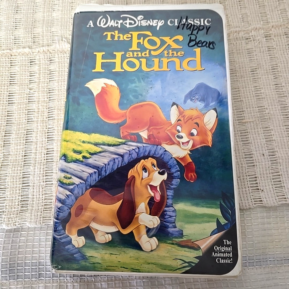 Disney Masterpiece Collection VHS Snow White Fox & Hound Alice in Wonderland - Picture 7 of 9
